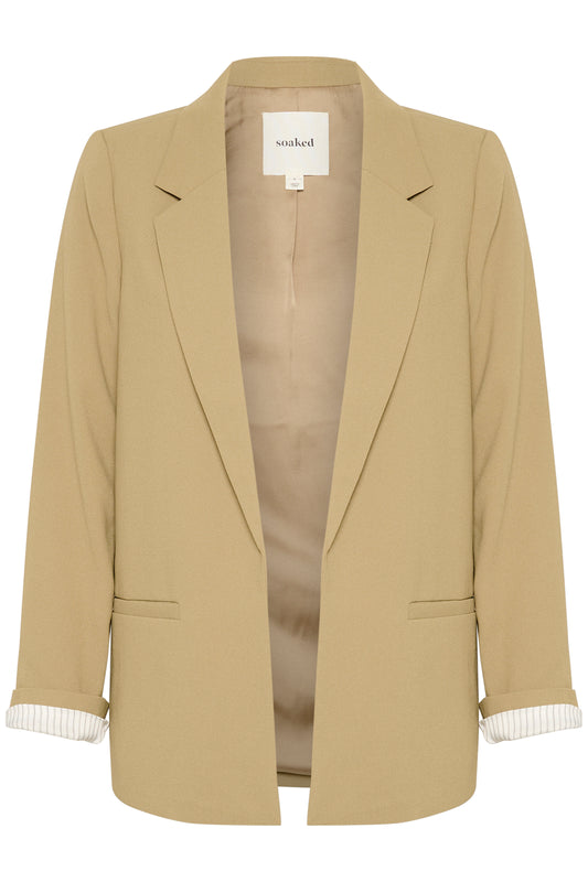 Soaked in Luxury Shirley Fold-Up Blazer | Elmwood
