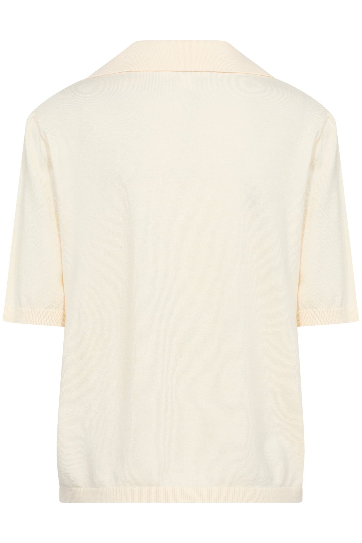 Soaked in Luxury Spina Polo Pullover | Whisper White