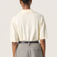 Soaked in Luxury Spina Polo Pullover | Whisper White