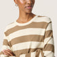 Soaked in Luxury Lidya Pullover | Elm & White Stripe