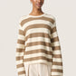 Soaked in Luxury Lidya Pullover | Elm & White Stripe