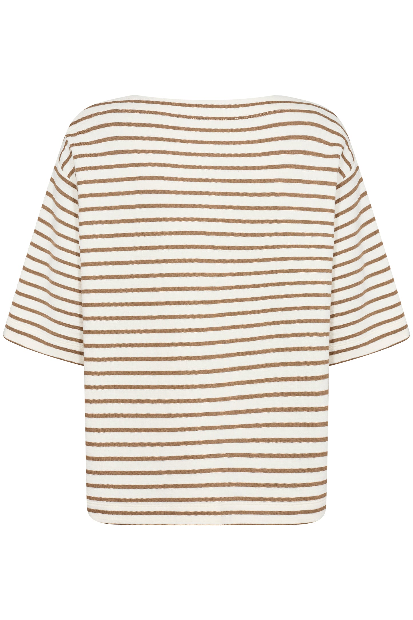 Soaked in Luxury Ingina Sweatshirt | White & Elm Stripe