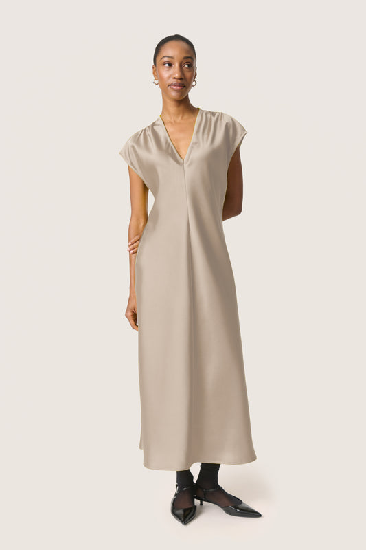 Soaked in Luxury Liva Midi Dress | Ancient Scroll
