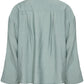 Soaked in Luxury Leodora Shirt Blouse | Silver Blue