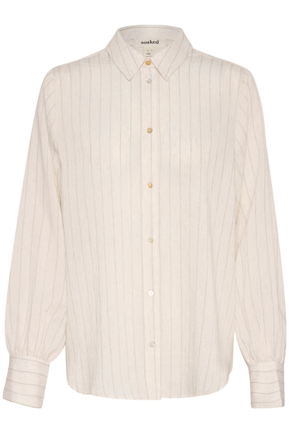 Soaked in Luxury Roya Shirt | Nature Stripe