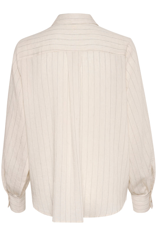Soaked in Luxury Roya Shirt | Nature Stripe