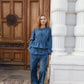 Soaked in Luxury Chamy Faustina Pants | Medium Blue Denim