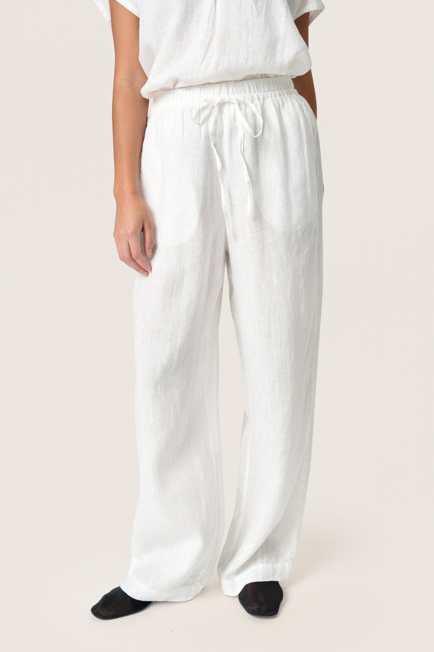 Soaked in Luxury Celian Pants | Broken White