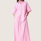 Soaked in Luxury Kaily Shirt | Rose Bloom Stripes