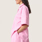 Soaked in Luxury Kaily Shirt | Rose Bloom Stripes