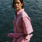 Soaked in Luxury Kaily Shirt | Rose Bloom Stripes