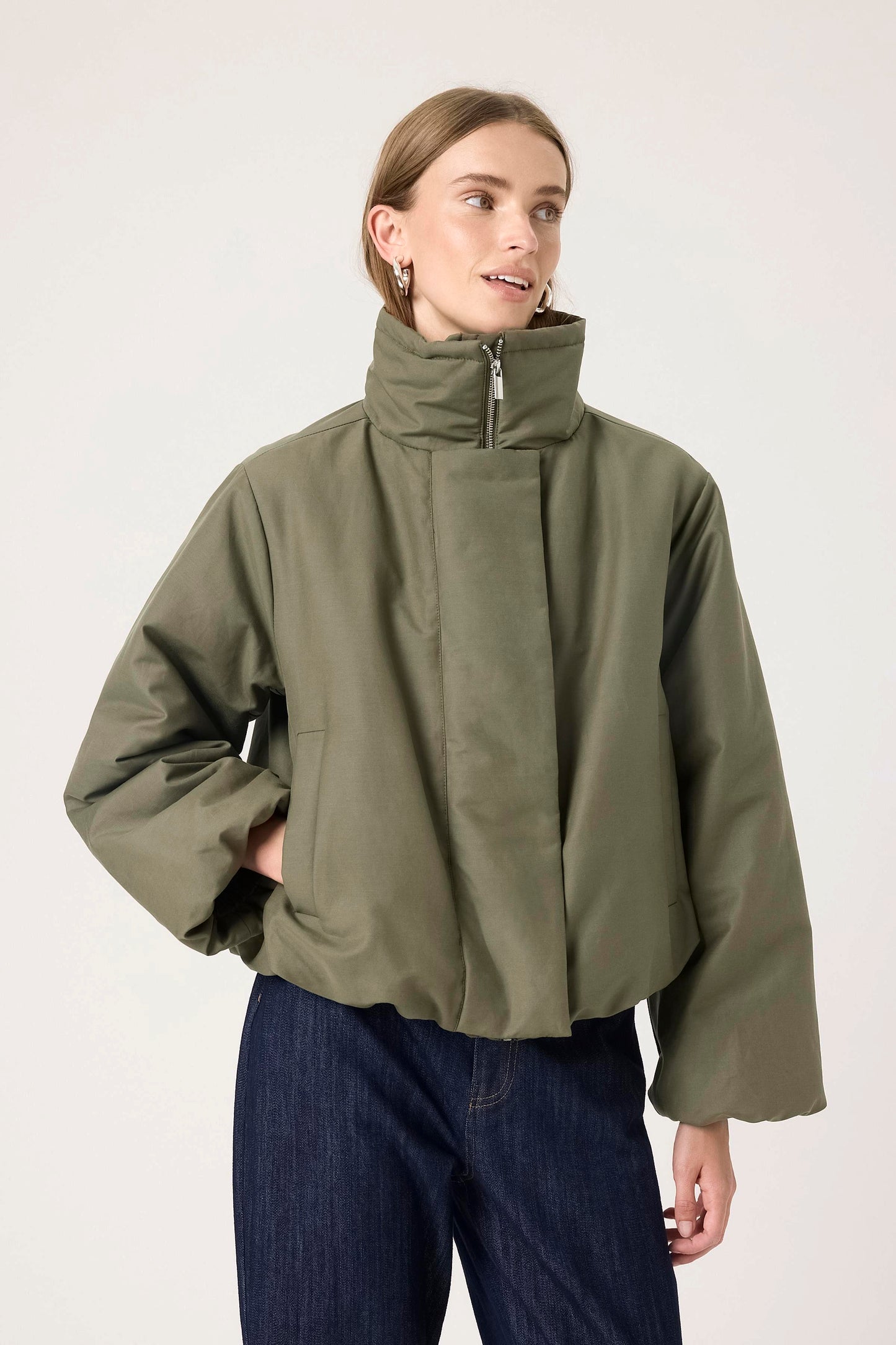 Soaked in Luxury Alicie Jacket | Grape Leaf