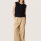 Soaked in Luxury Susanna Knitted Waistcoat | Black