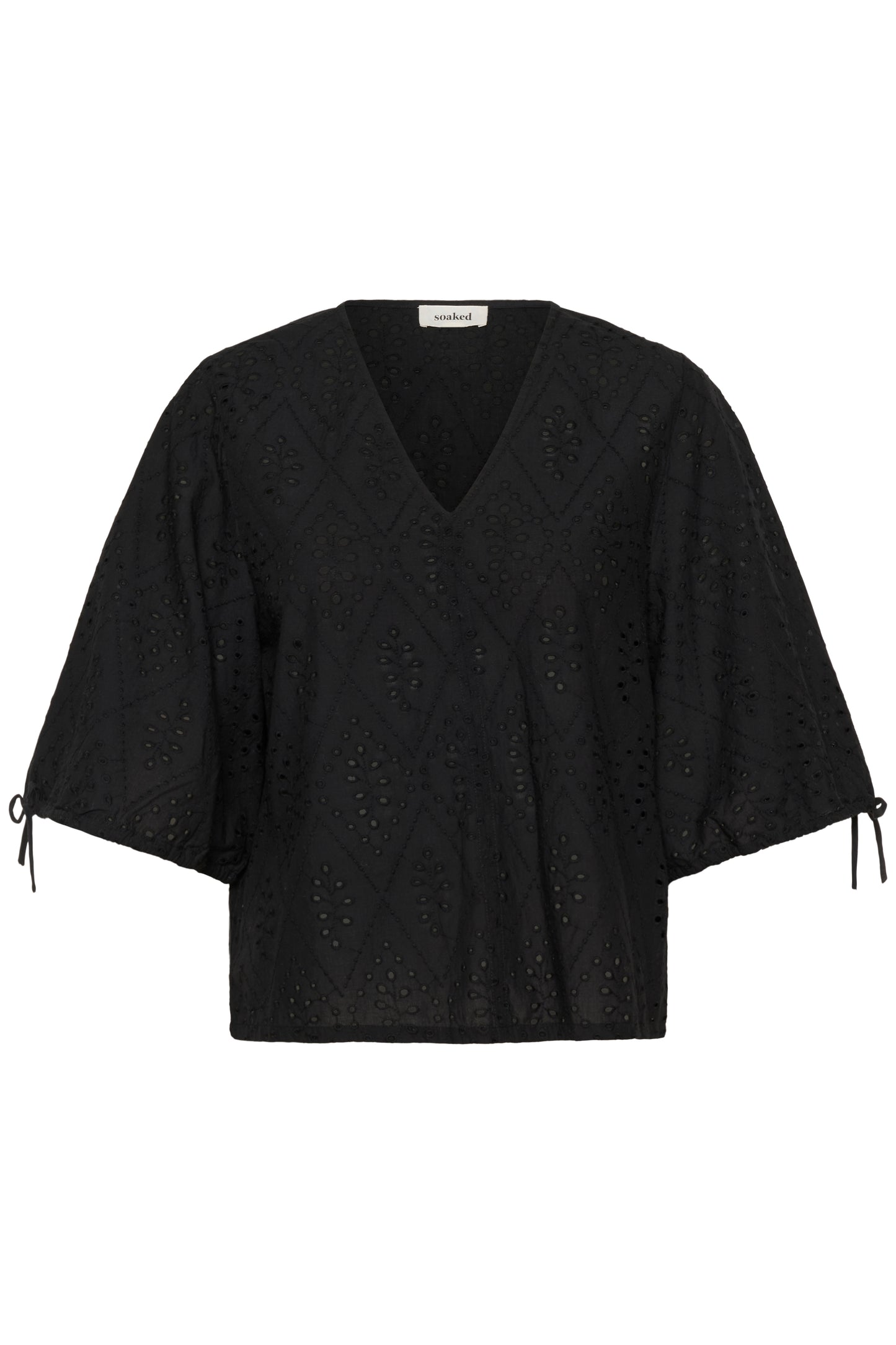 Soaked in Luxury Joella Blouse | Black