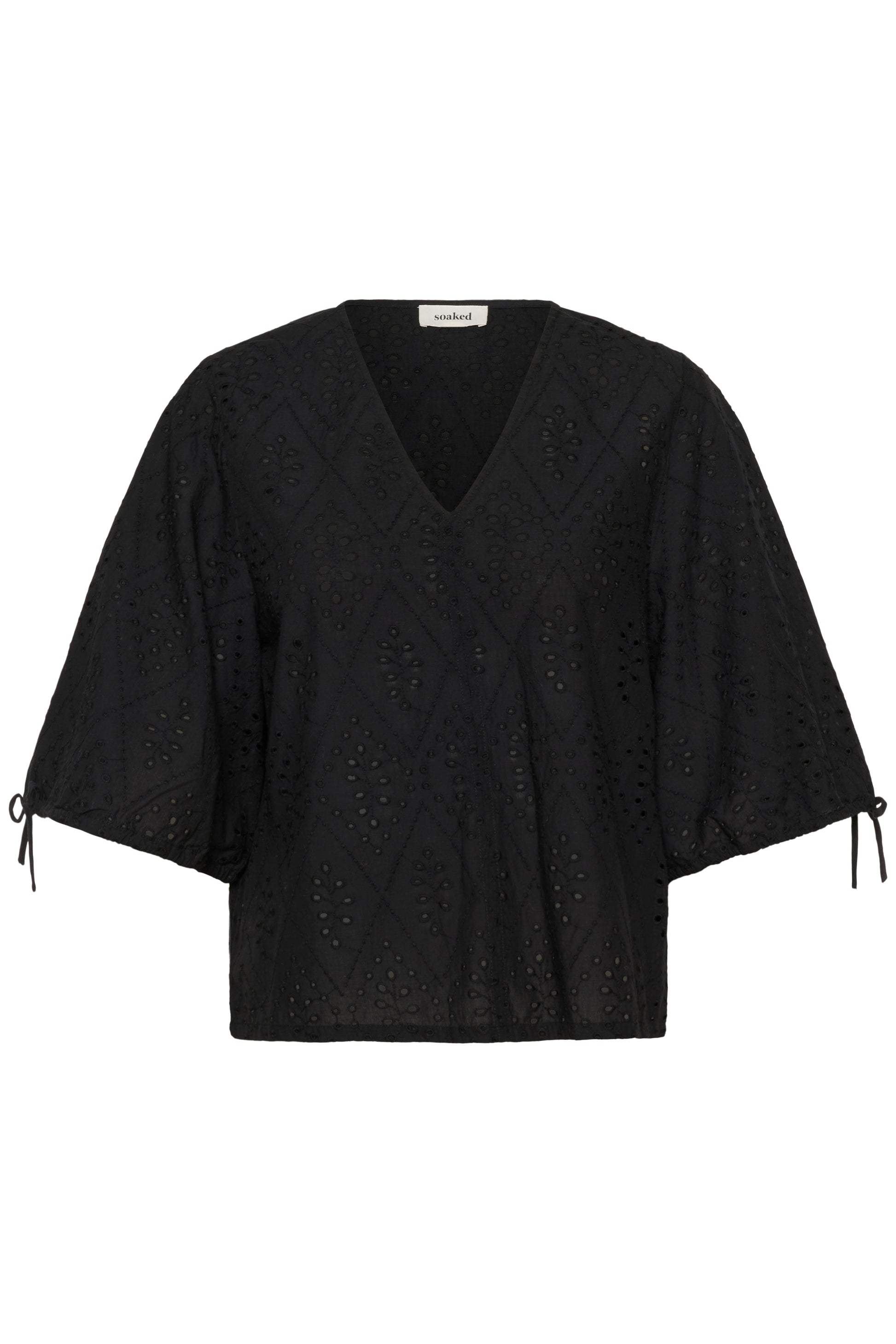 Soaked in Luxury Joella Blouse | Black