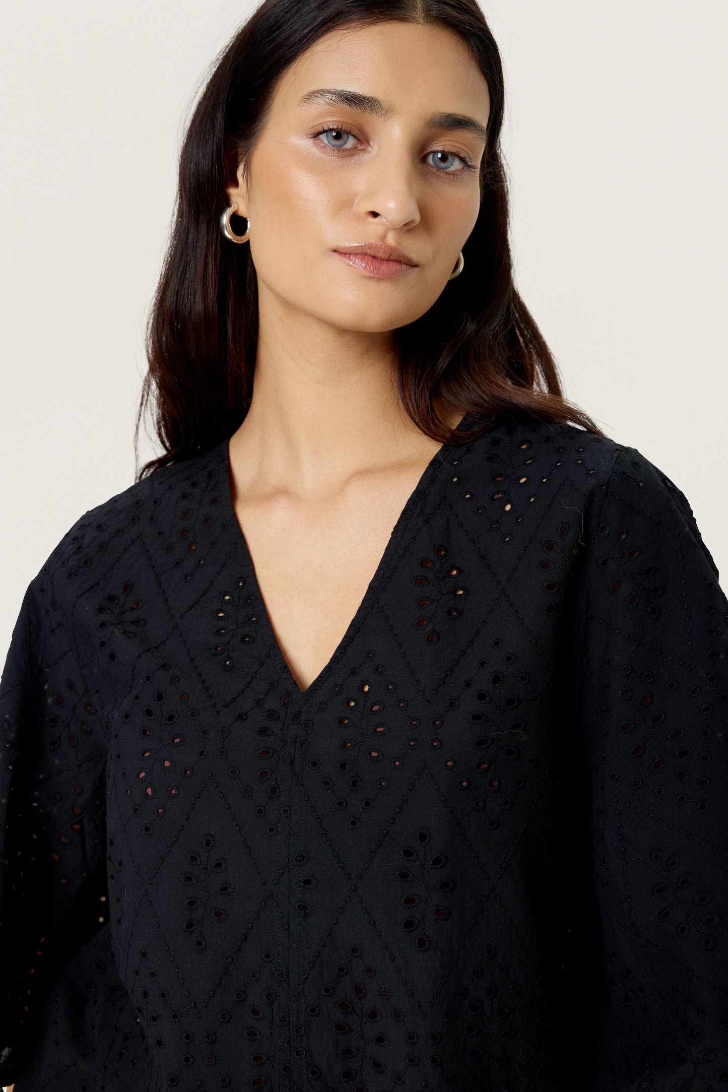 Soaked in Luxury Joella Blouse | Black