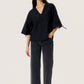 Soaked in Luxury Joella Blouse | Black