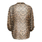 Soaked in Luxury Zakira Amily Blouse | Leopard
