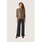 Soaked in Luxury Zakira Amily Blouse | Leopard