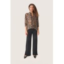 Soaked in Luxury Zakira Amily Blouse | Leopard