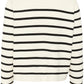 Soaked in Luxury Haven Cardigan | White with Black Stripes
