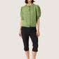 Soaked in Luxury Amani Cardigan | Smoke Green Melange