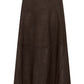 Soaked in Luxury Parvati Leather Skirt | Coffee Bean