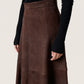 Soaked in Luxury Parvati Leather Skirt | Coffee Bean
