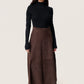 Soaked in Luxury Parvati Leather Skirt | Coffee Bean
