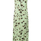 Soaked in Luxury Marcela Dress | Smoke Green Brush Print