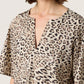 Soaked in Luxury Jalina Blouse | Leopard Print