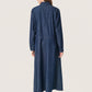 Soaked In Luxury Chamy Shirt Dress | Dark Blue Denim