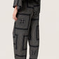 Soaked In Luxury Topaz Faustina Pants | Black With Oatmeal