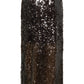 Soaked in Luxury Cochella Sequin Skirt | Chocolate Torte
