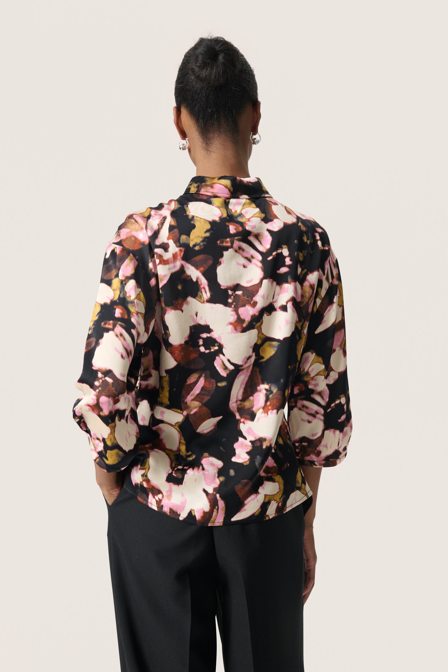 Soaked in Luxury Cinna Elly Shirt | Chocolate Autumn