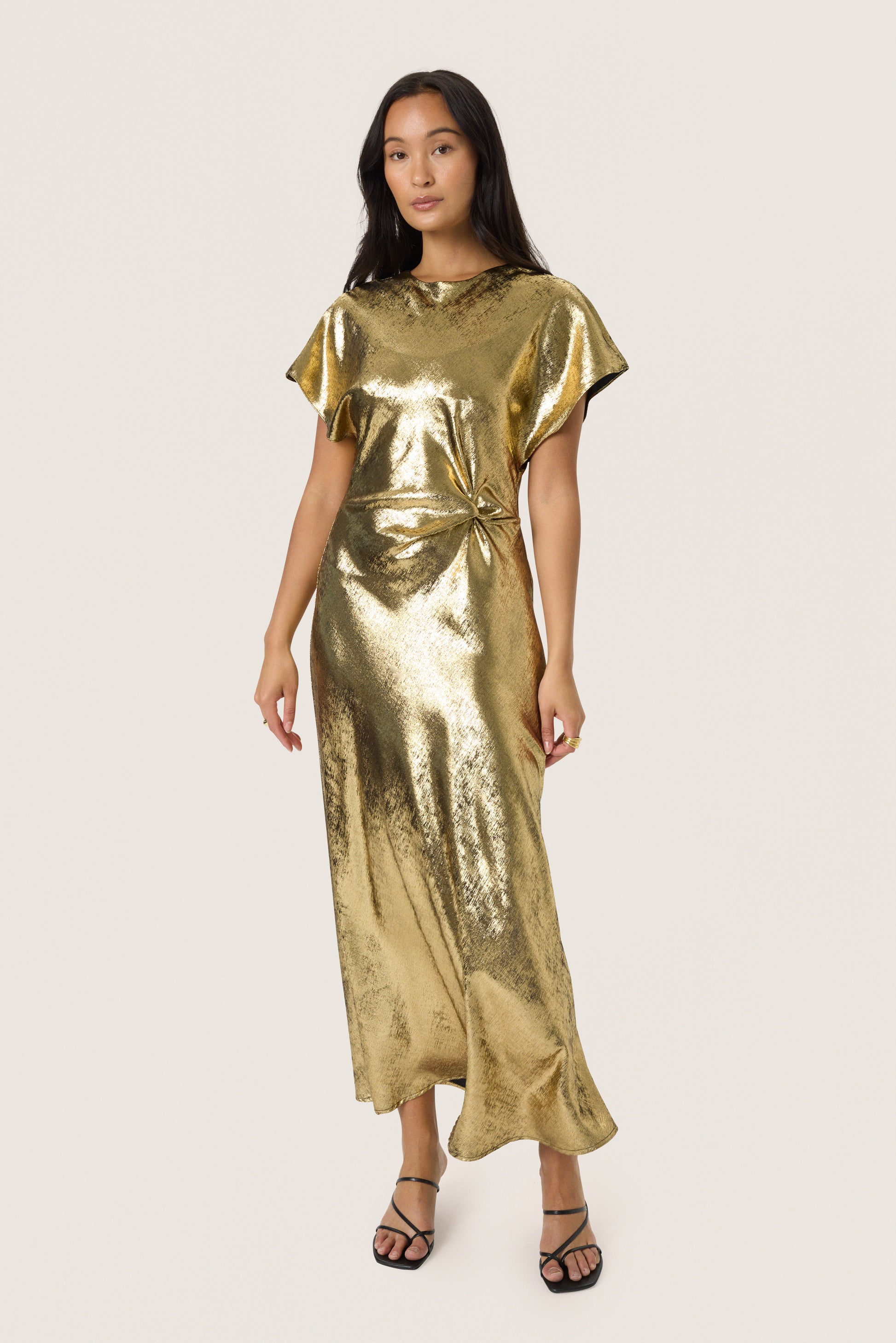 Soaked in Luxury Mirmir Dress | Golden Surface