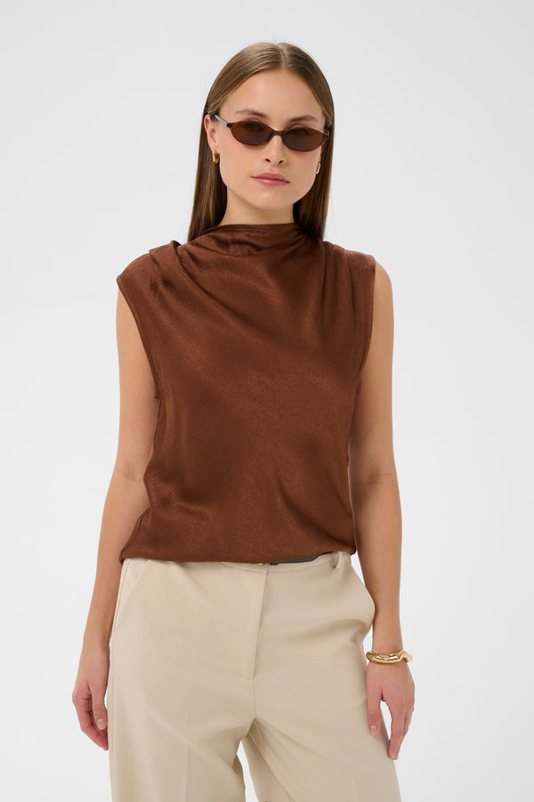 Soaked in Luxury Mirabella Top | Cappuccino