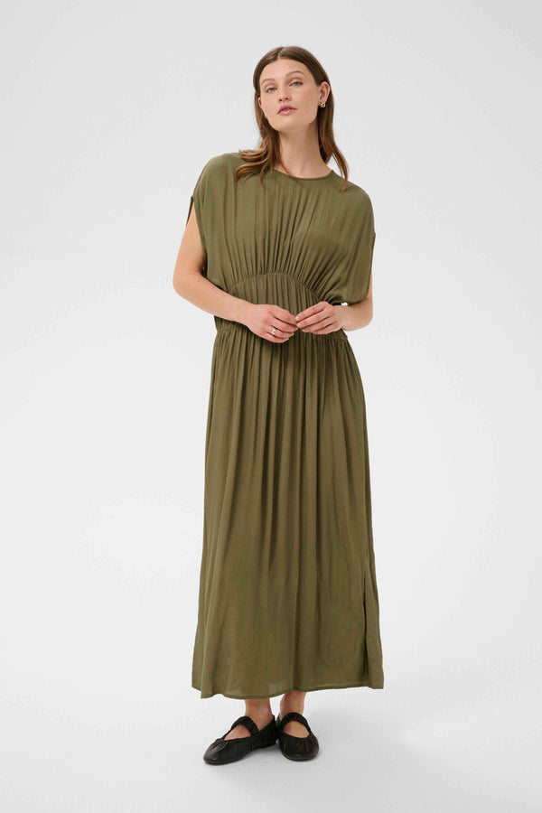Kleio Dress | Dusky Green
