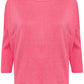 Saint Tropez MilaSZ Round Neck Pullover | Fruit Dove Melange