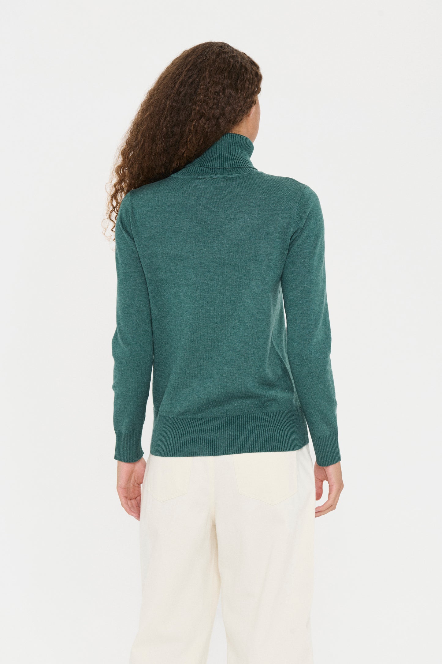Mila Rollneck Pullover | June Bug Melange