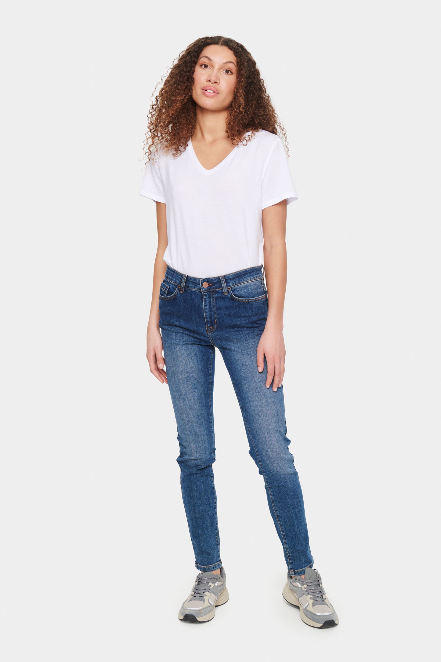 Saint Tropez Molly Slim Jeans | Medium Blue