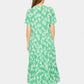 Saint Tropez Eda Short Sleeve Maxi Dress | Greenbriar Flower Lane