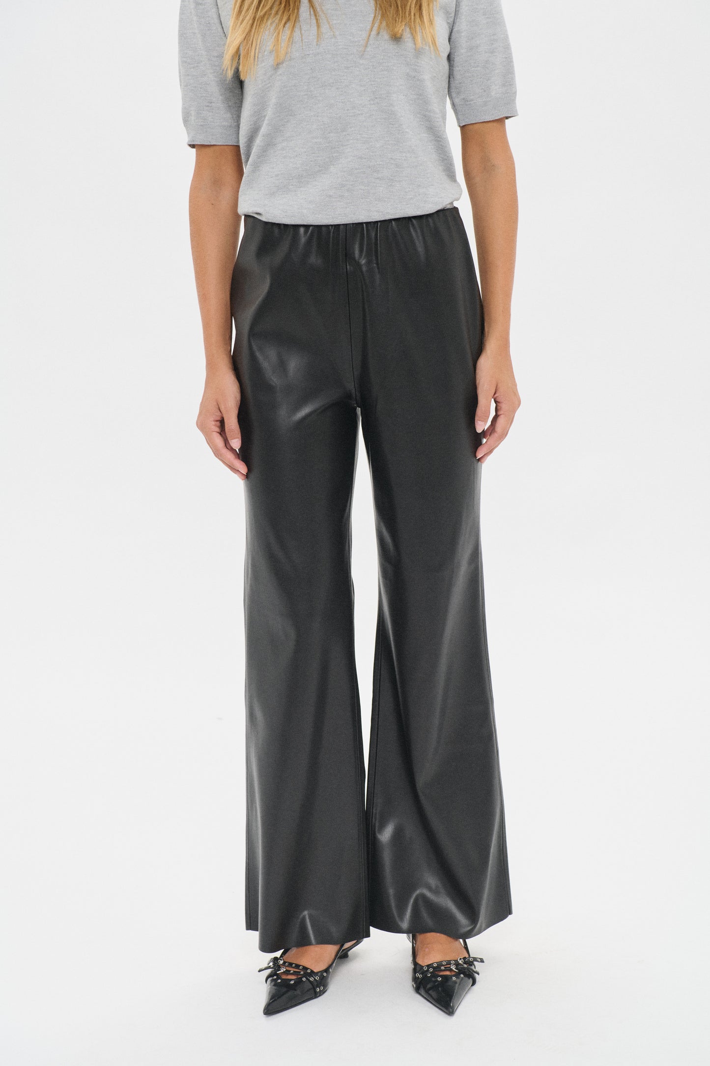 Dowie Flared Pants | Black