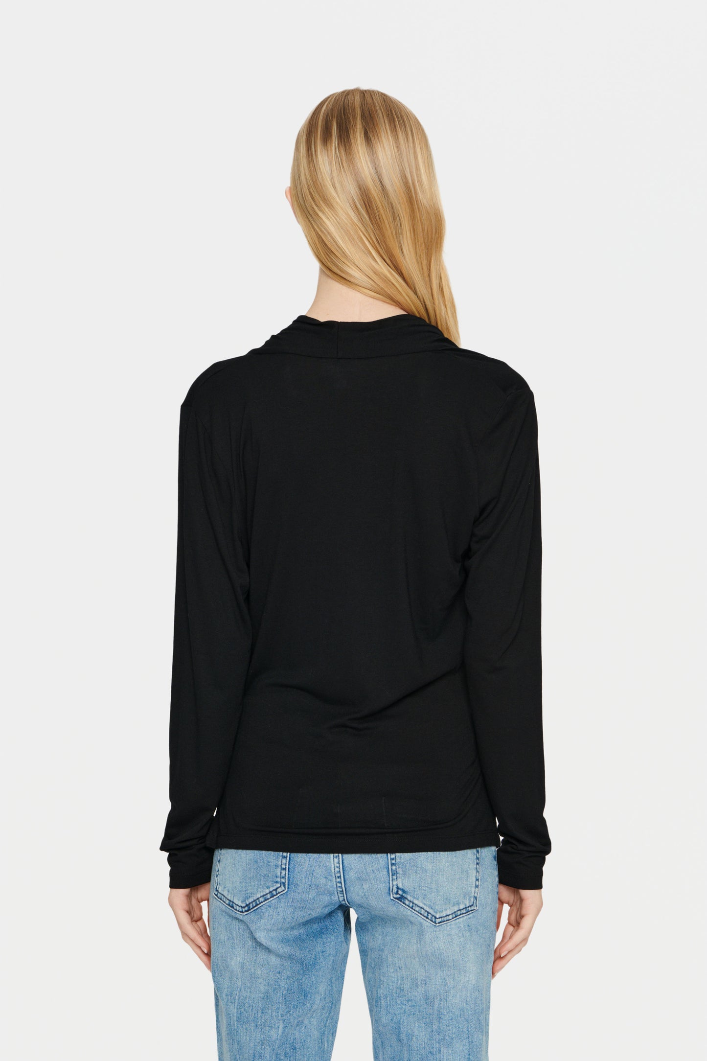 Saint Tropez Vigga Wrap Top | Black