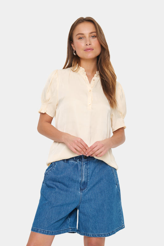 Saint Tropez Veeni Shirt | Vanilla Custard