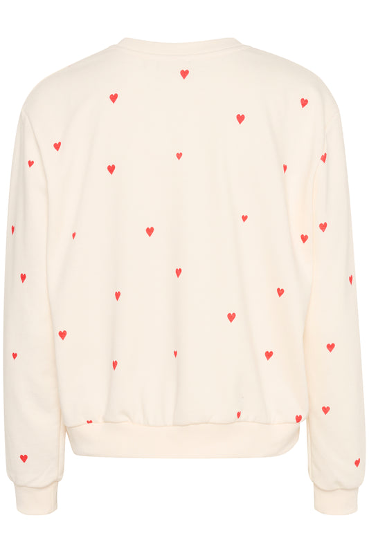 Saint Tropez Dagna Sweatshirt | Ice Flame Hearts