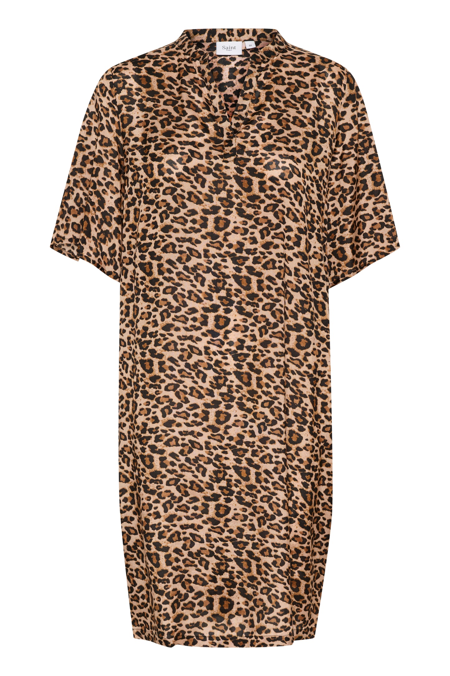 Saint Tropez Evitta Dress Black Reg Leo - Main Image