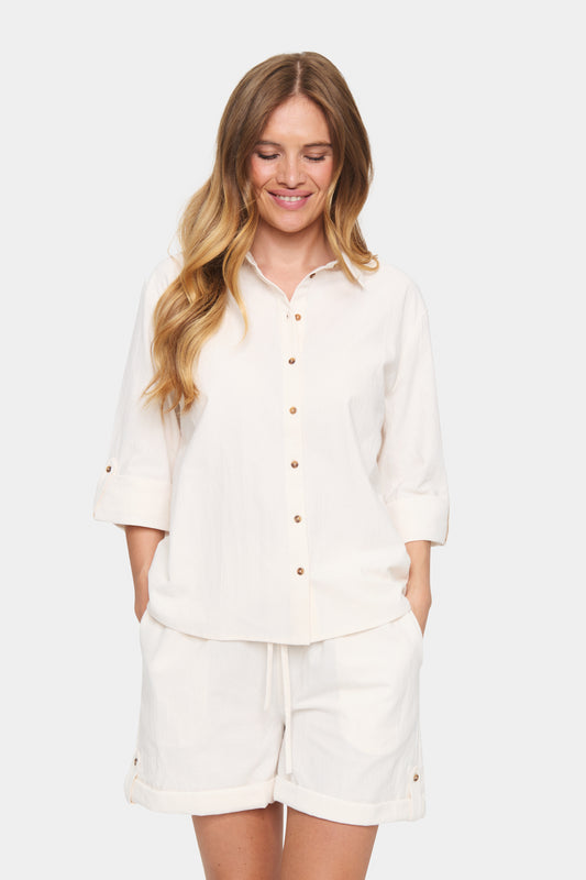 Saint Tropez Zalinda Shirt | Ice