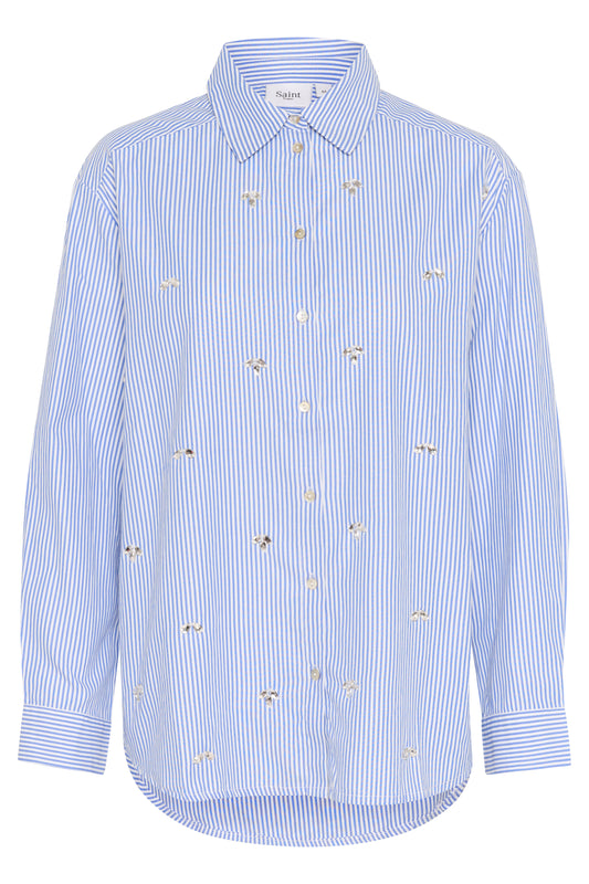 Saint Tropez JunoSZ Shirt | Nautical Blue