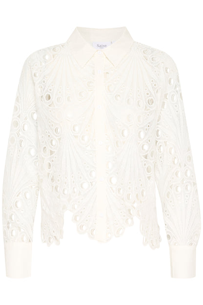 Saint Tropez JiliannaSZ Shirt | Bright White